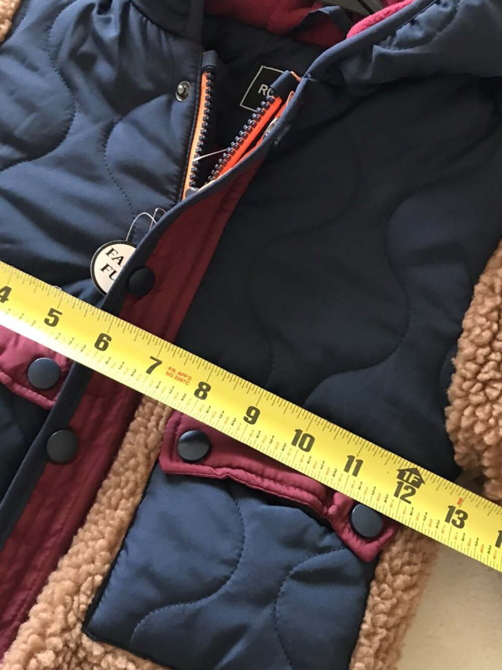 S Rothschild & CO Baby Boys Mix‎ Media Jacket With Sherpa Size 2T - Picture 6 of 7
